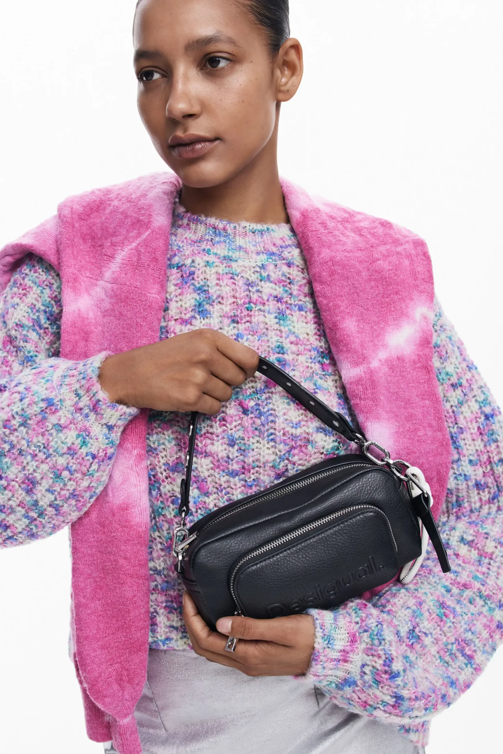 Multi-pocket crossbody bag