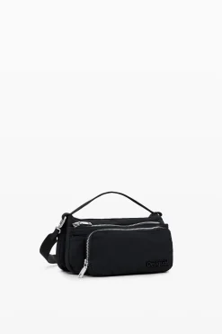Multi-pocket crossbody bag with modules