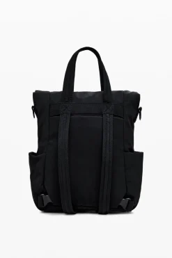 Multi-pocket nylon handbag