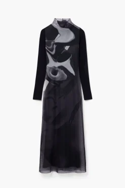 Multi-position midi dress