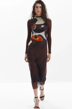 Multi-position midi dress