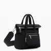 Multiposition nylon backpack