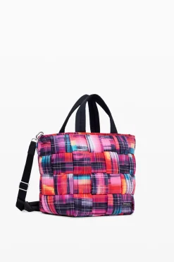 Nylon bag with Arty multi-position handles