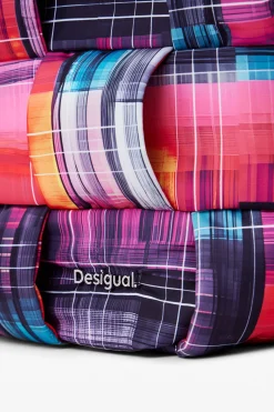 Nylon bag with Arty multi-position handles