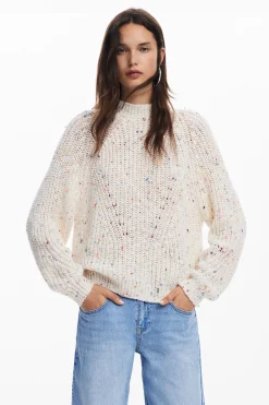 Oversized knit sweater