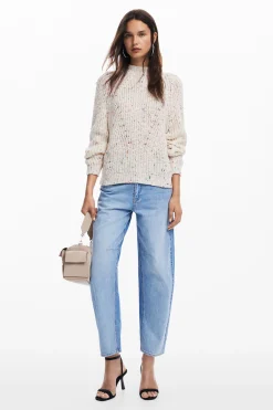 Oversized knit sweater