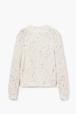Oversized knit sweater