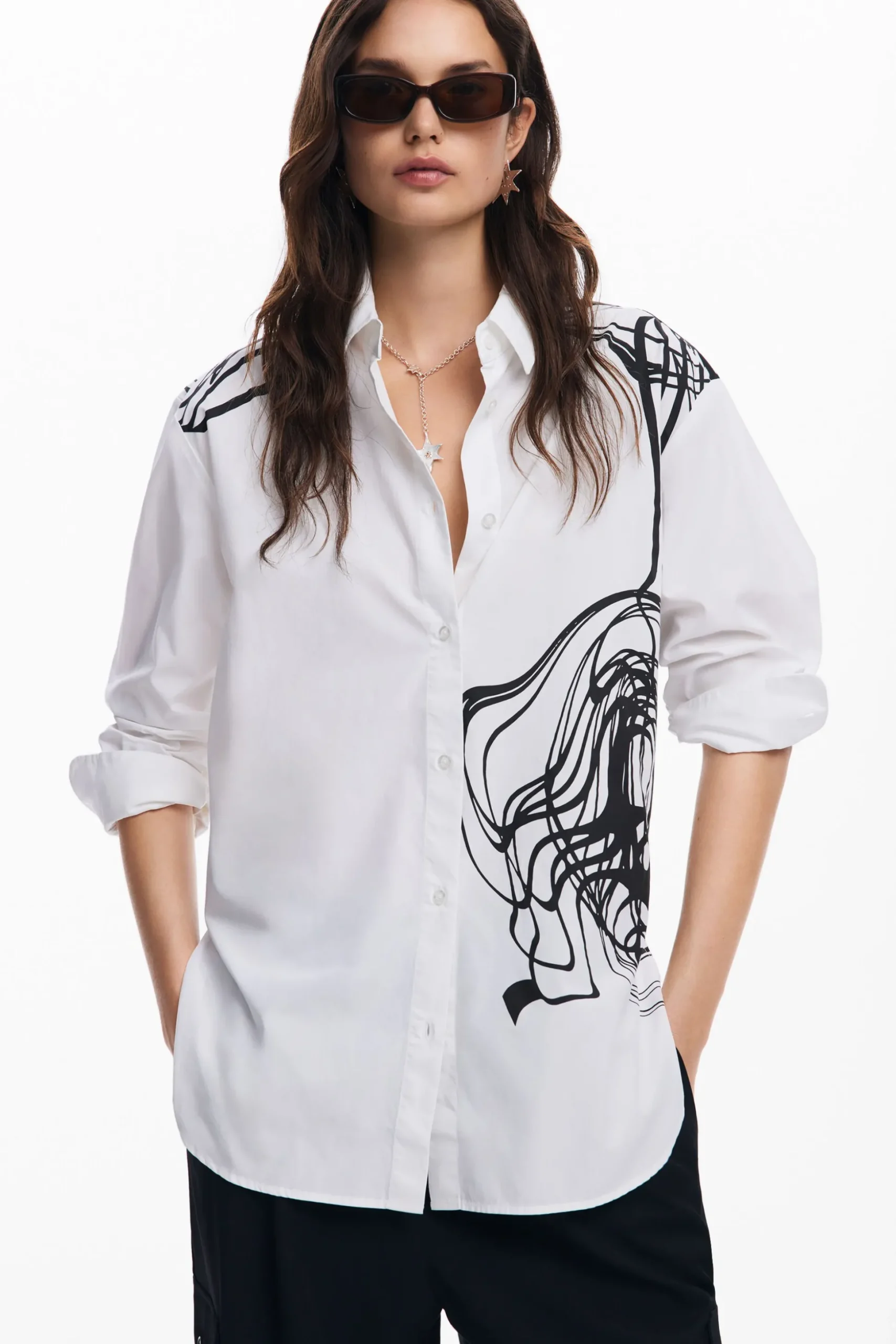 Oversized shirt M. Christian Lacroix