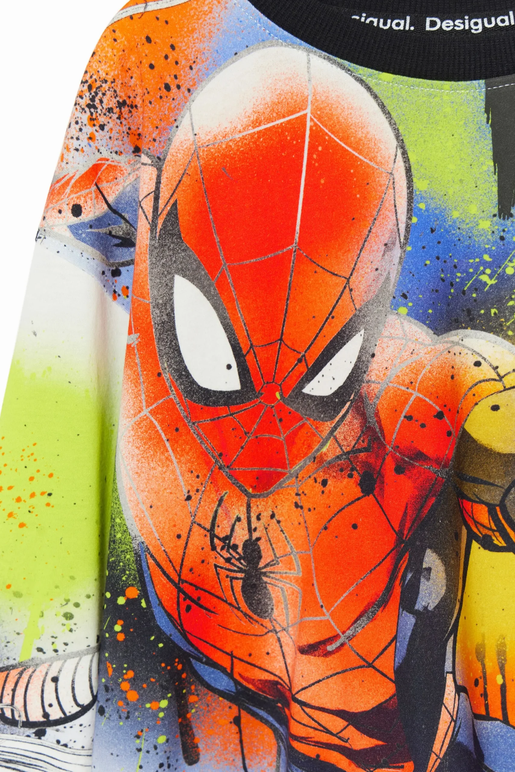 Oversized Spiderman sweatshirt