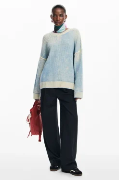 Oversized tie-dye sweater