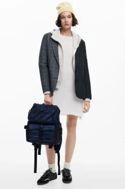 Padded multi-pocket backpack