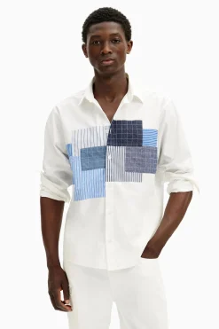 Patch shirt