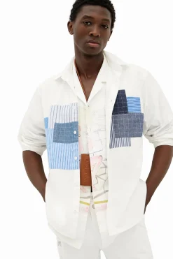 Patch shirt