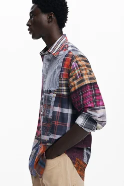 Patched shirt