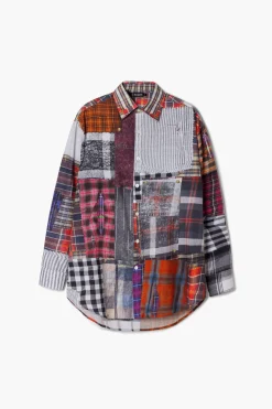 Patched shirt