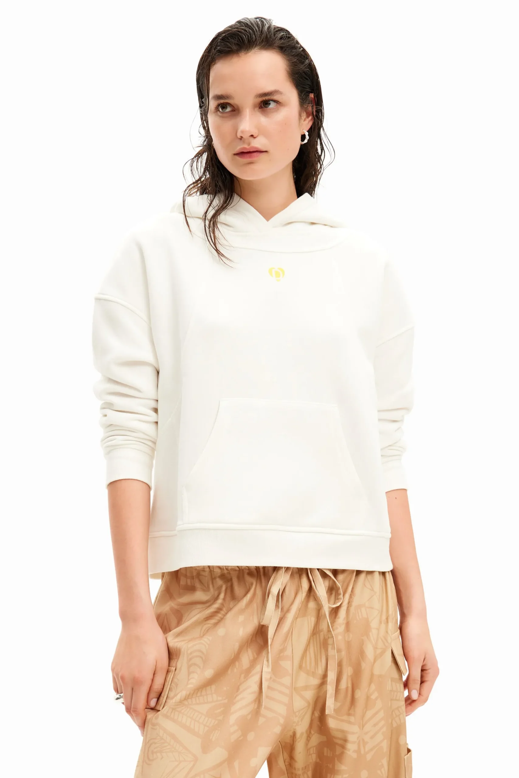 Patchwork hoodie