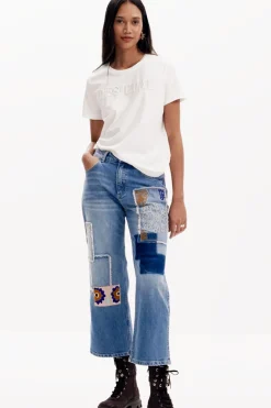 Patchwork jeans