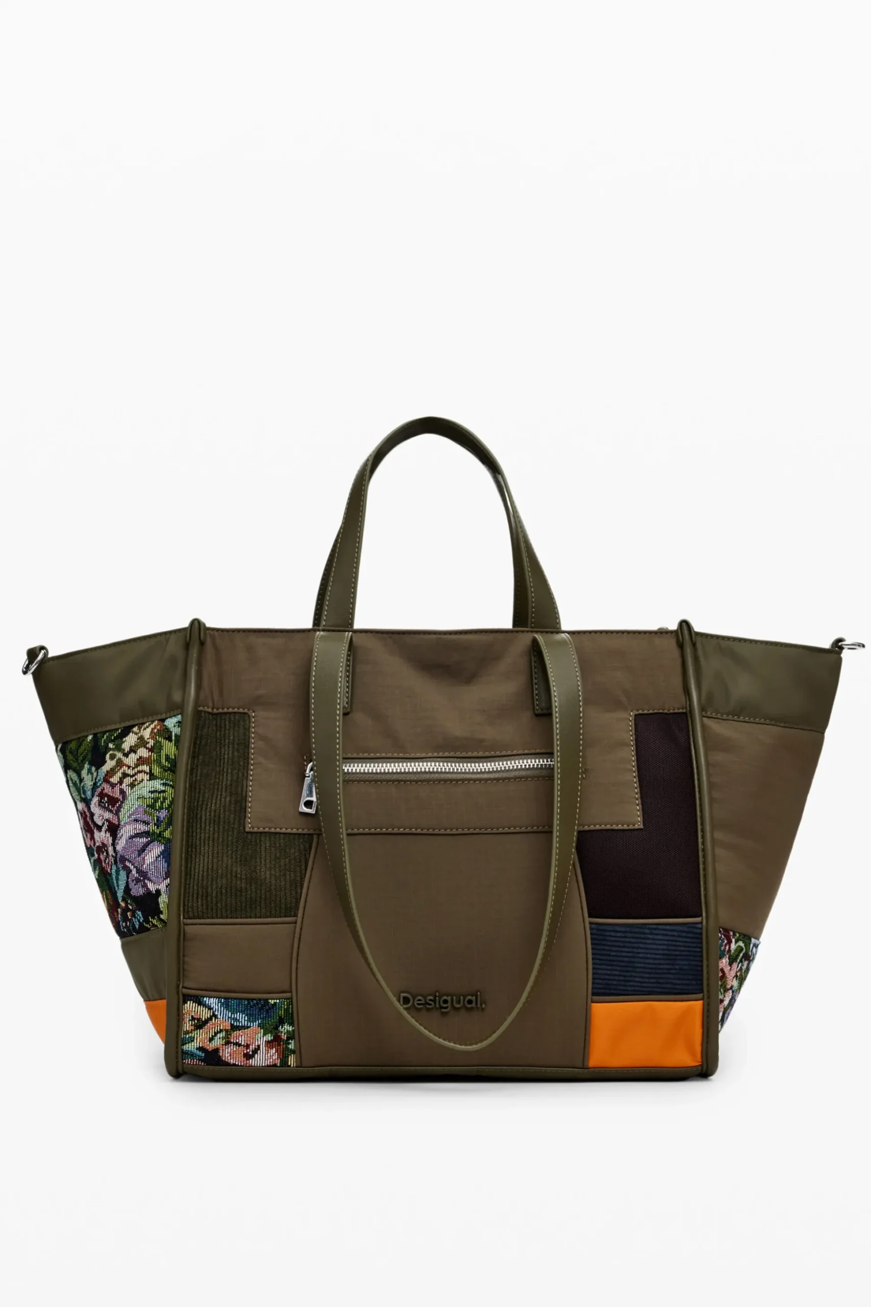 Patchwork shopper bag