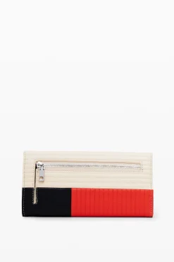 Patchwork texture wallet