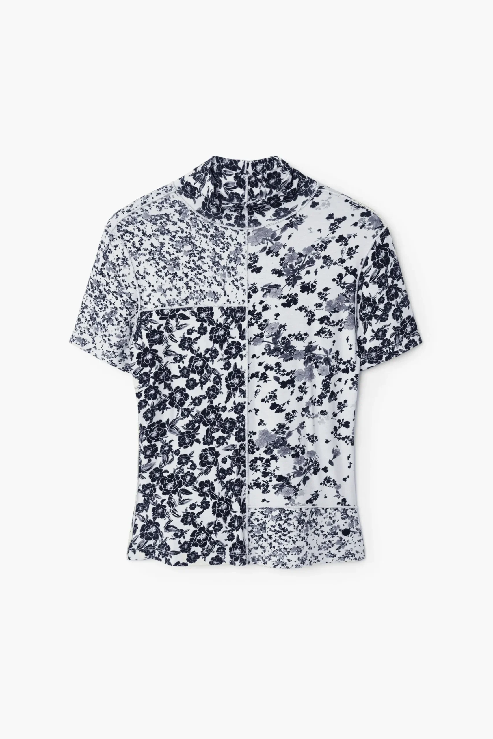 Patchy floral T-shirt