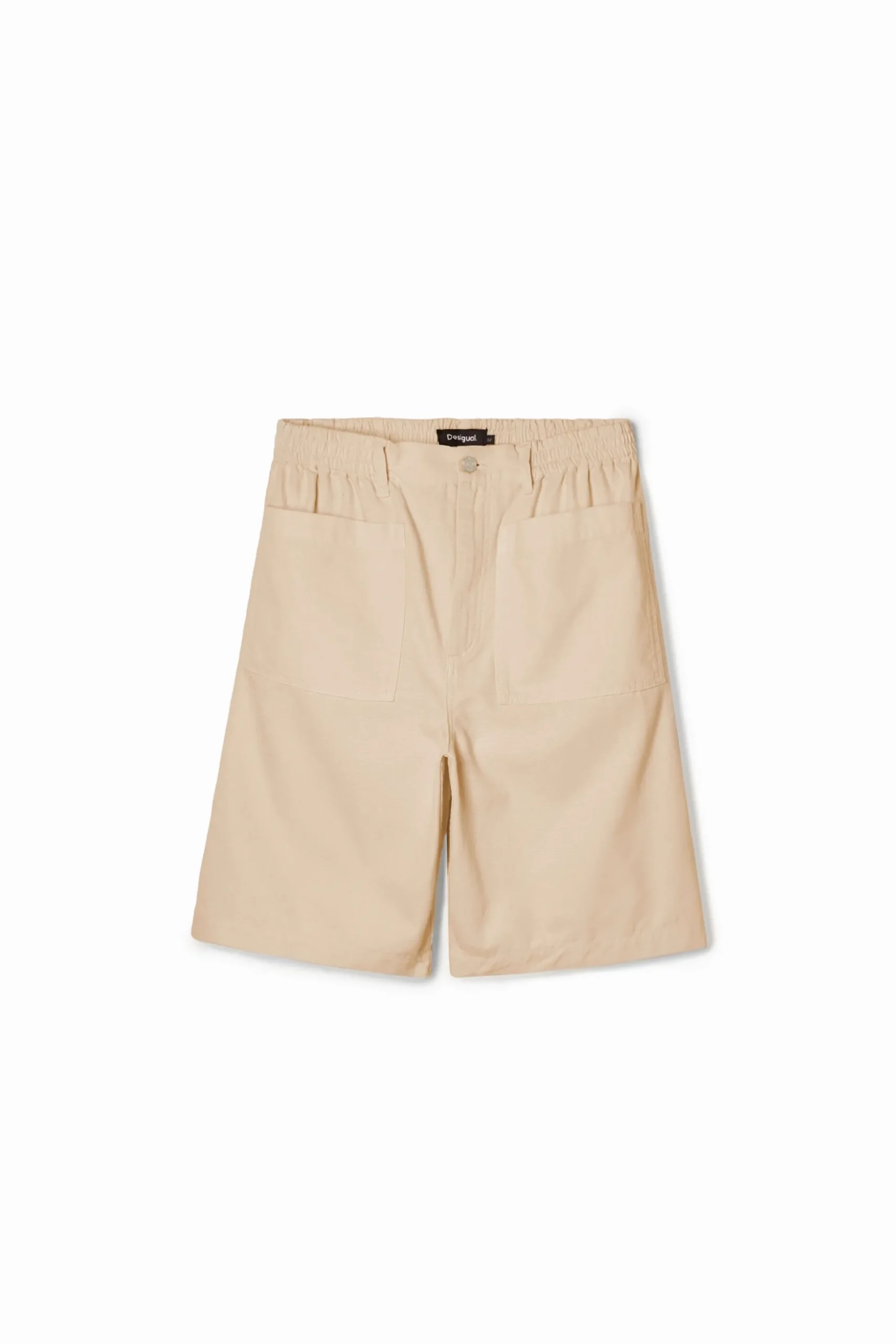 Plain shorts with pockets