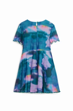 Pleated skirt dress
