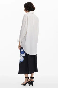 Poppy print shirt