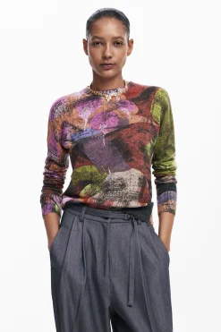 Printed sweater M. Christian Lacroix