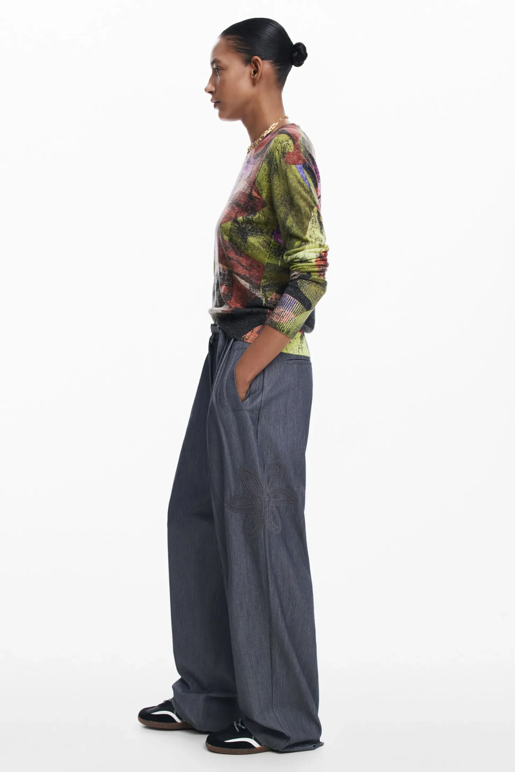 Printed sweater M. Christian Lacroix