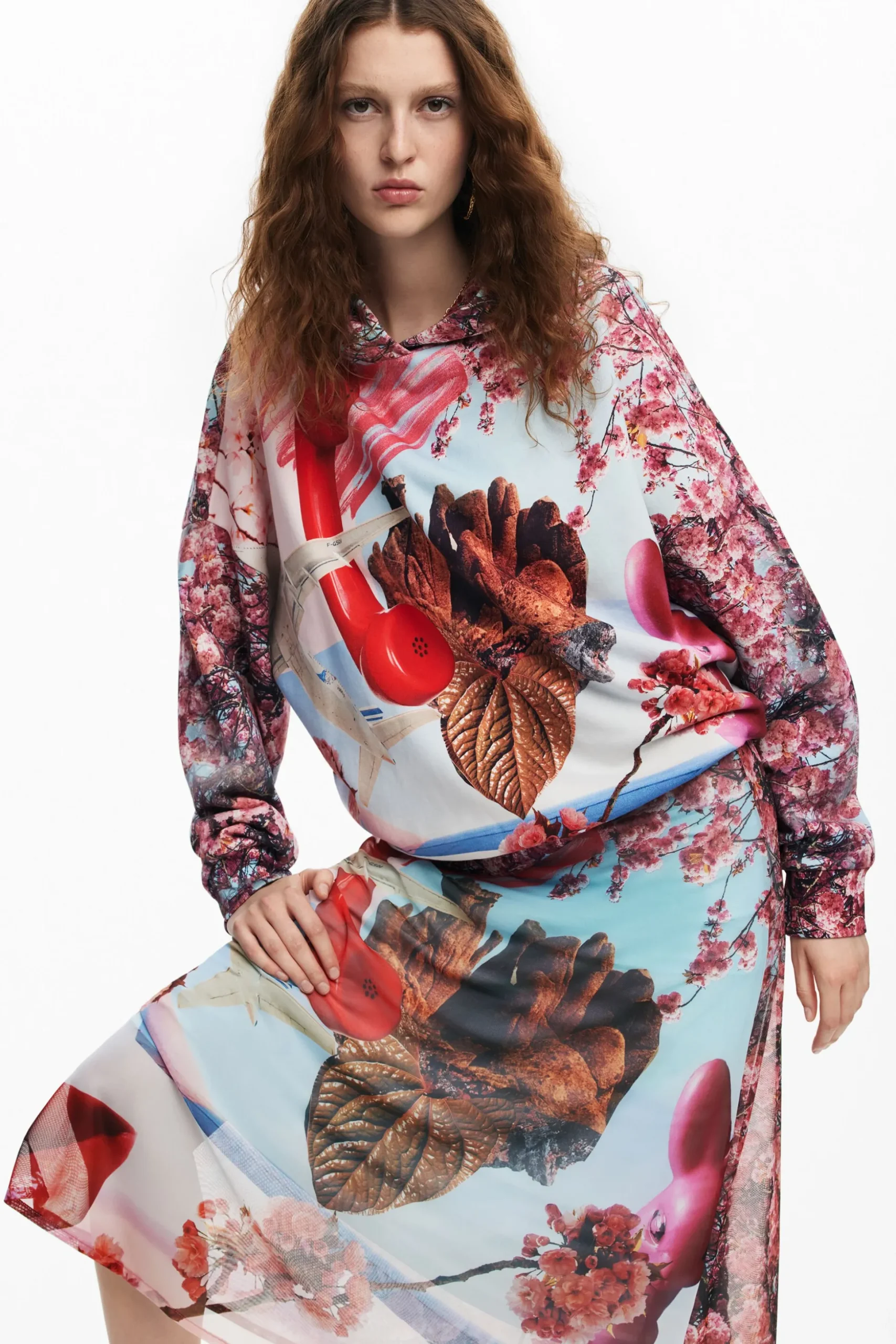 Printed sweatshirt M. Christian Lacroix