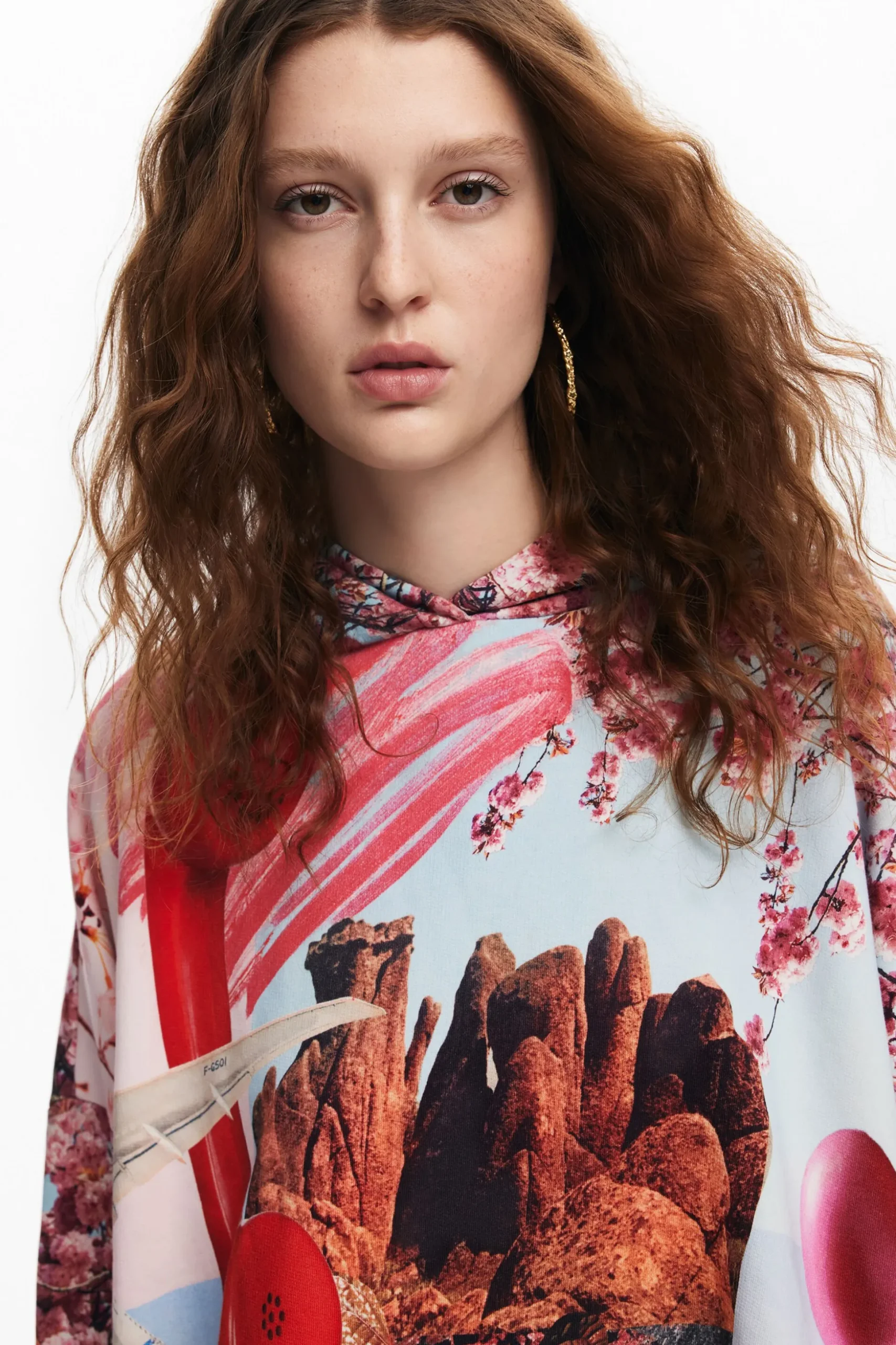 Printed sweatshirt M. Christian Lacroix