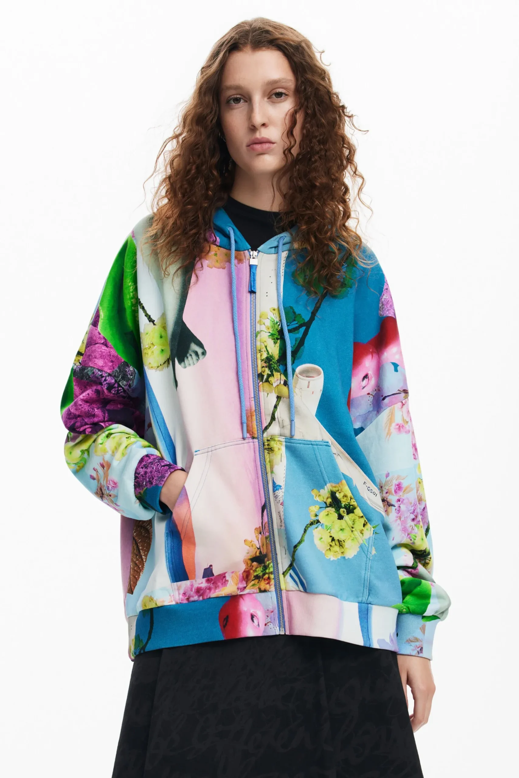 Printed sweatshirt M. Christian Lacroix