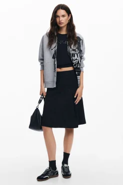 Printed zipper sweatshirt M. Christian Lacroix