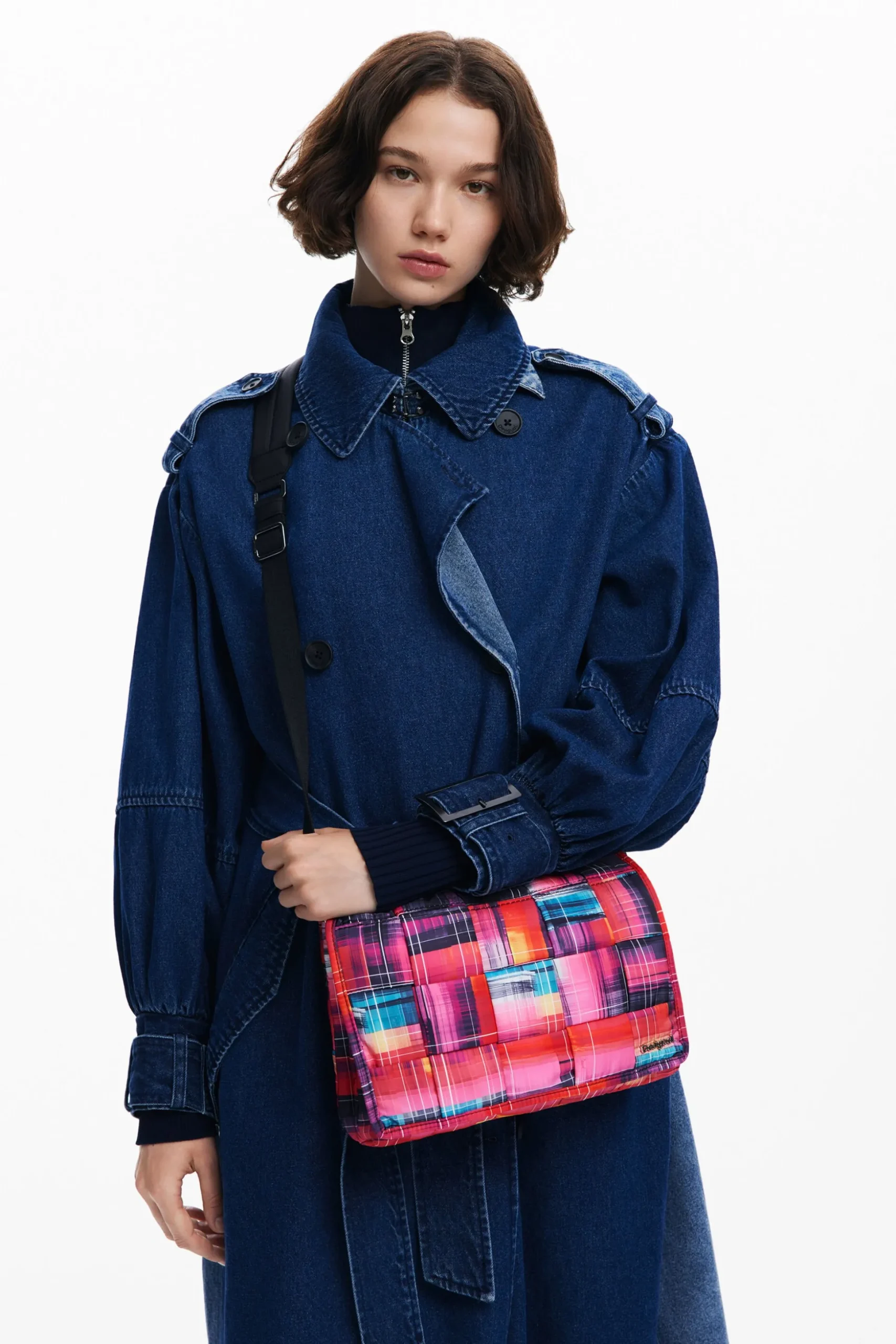 Quilted crossbody bag