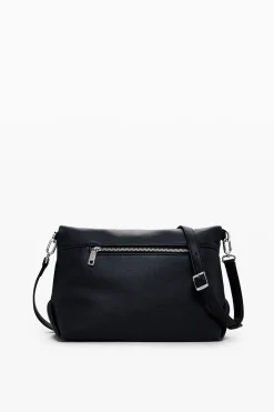 Quilted floral M bag