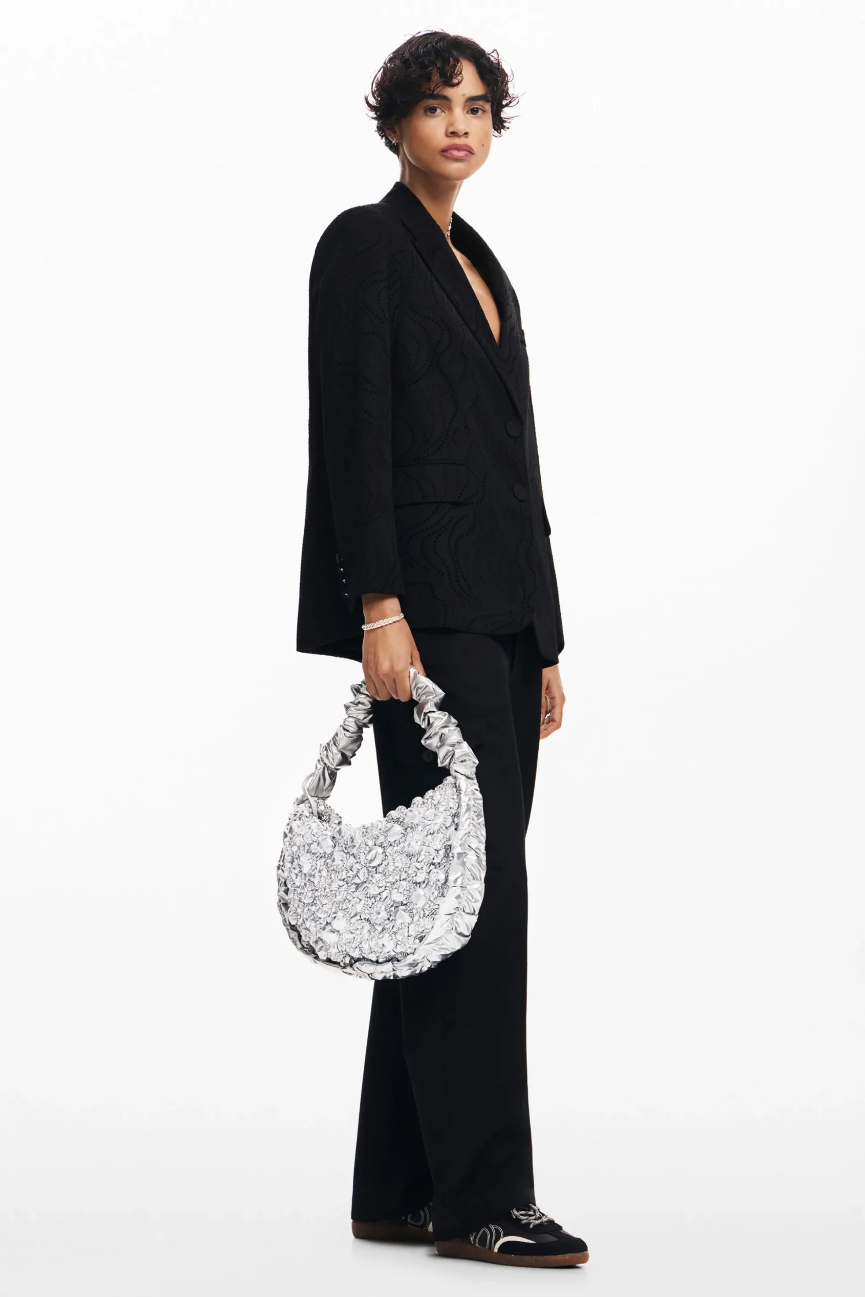 Quilted M bag
