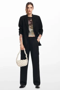 Quilted S bag