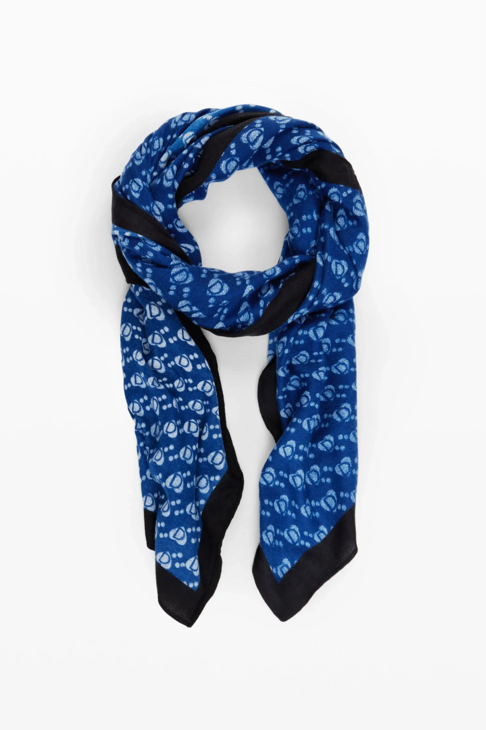 Rectangular scarf with Desigual logo