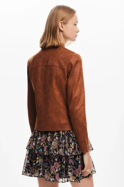Regular biker jacket