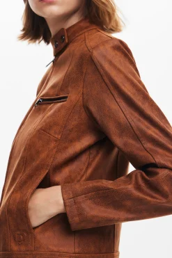 Regular biker jacket