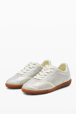 Retro metallic sneakers