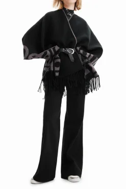 Reversible poncho