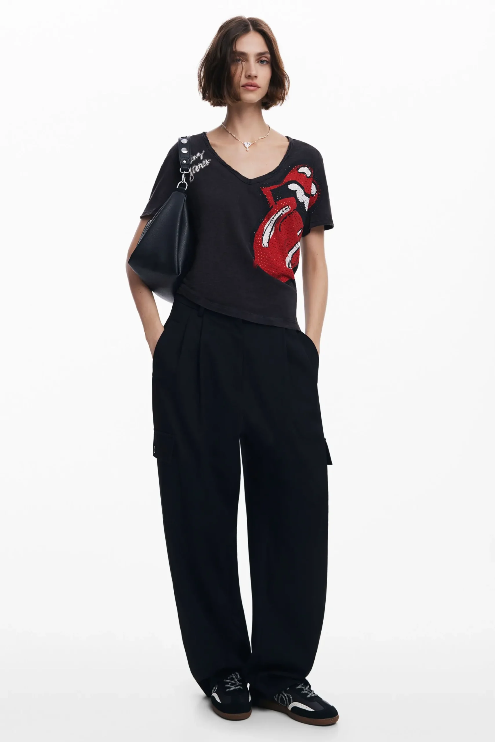 Rhinestone The Rolling Stones T-shirt