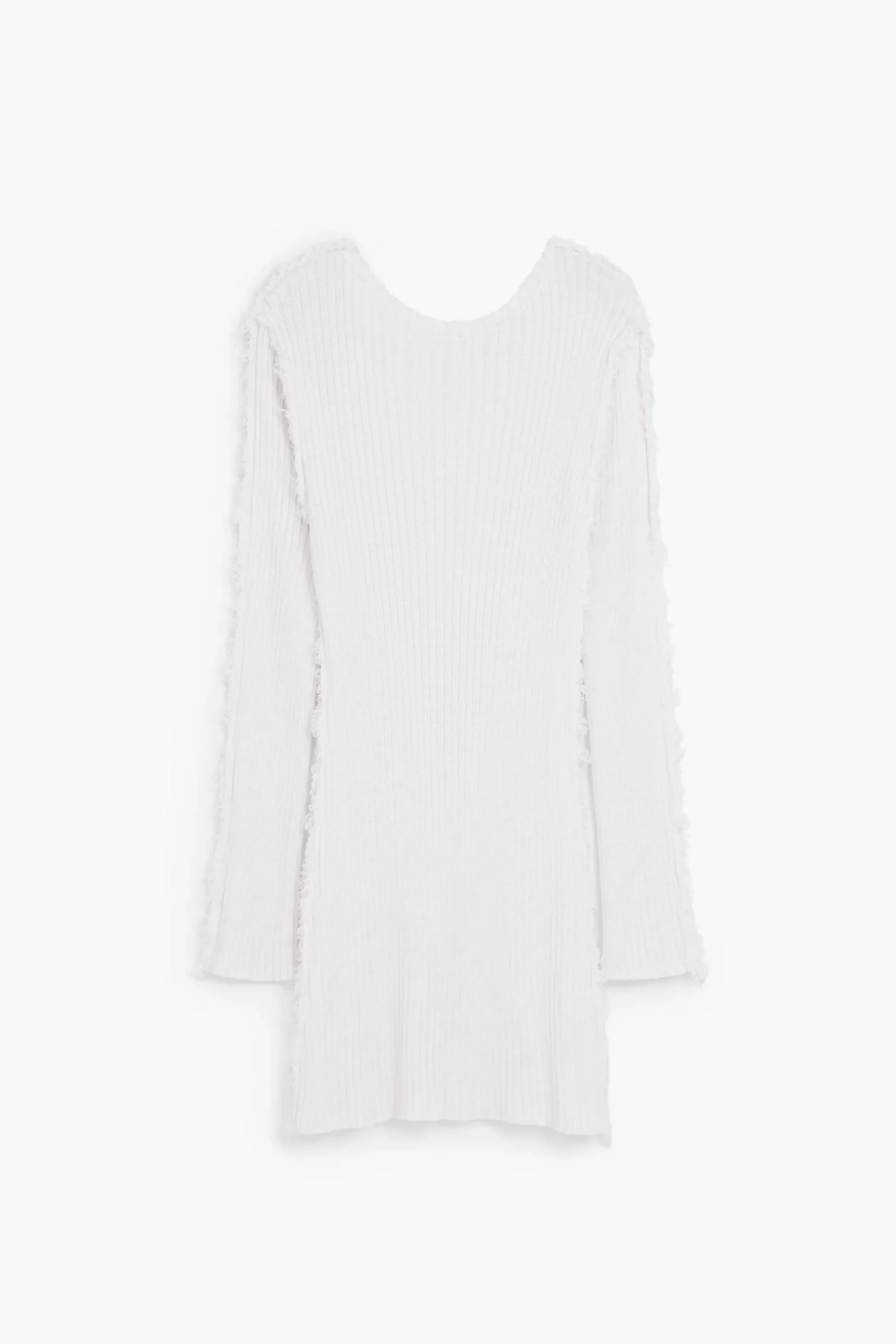 Ribbed knit dress