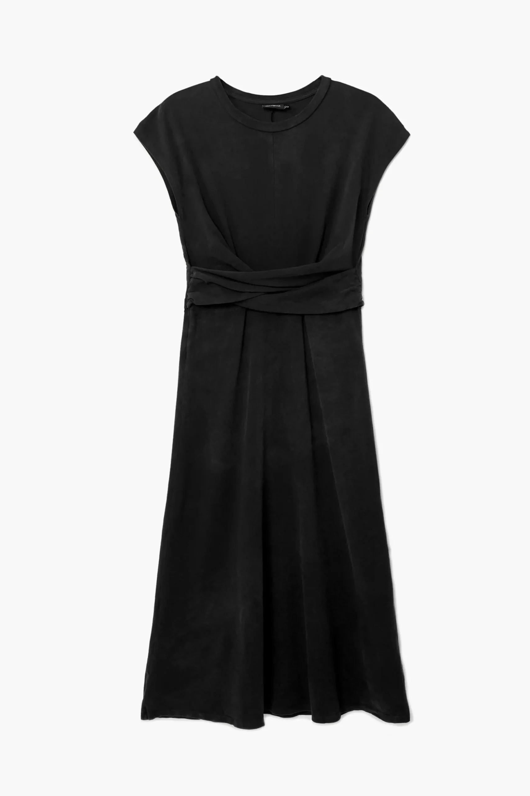 Ruched midi dress