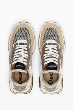 Runner patch sneakers