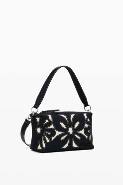 S bag with flowers