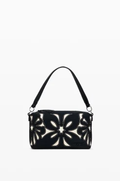 S bag with flowers