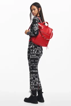S logo backpack