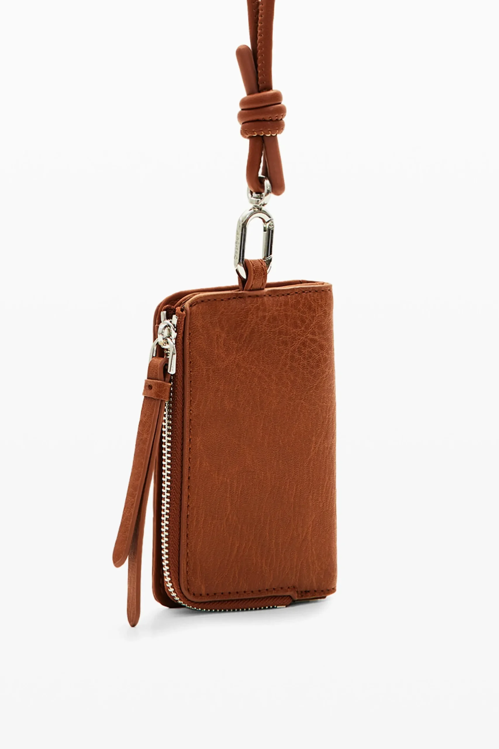 S logo cord wallet